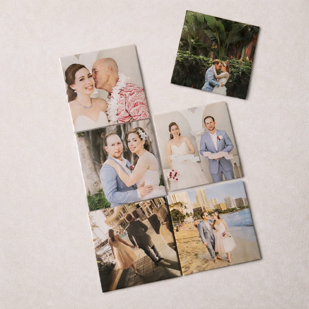 Custom Photo Magnets - Set of 18