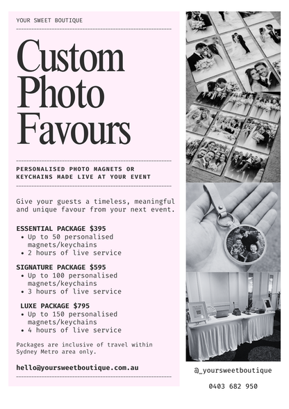 Signature Package - Enquire Here