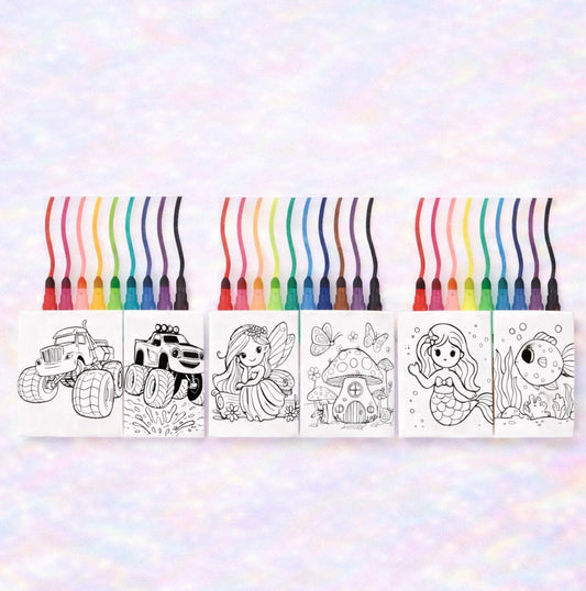 Magnet Colouring Kit Favours
