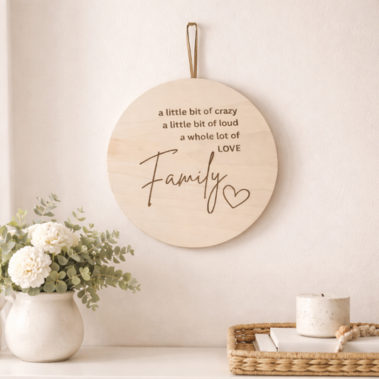 Whole Lot of Love Plaque