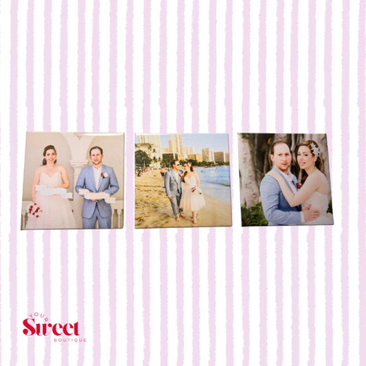 Custom Photo Magnets - Set of 12
