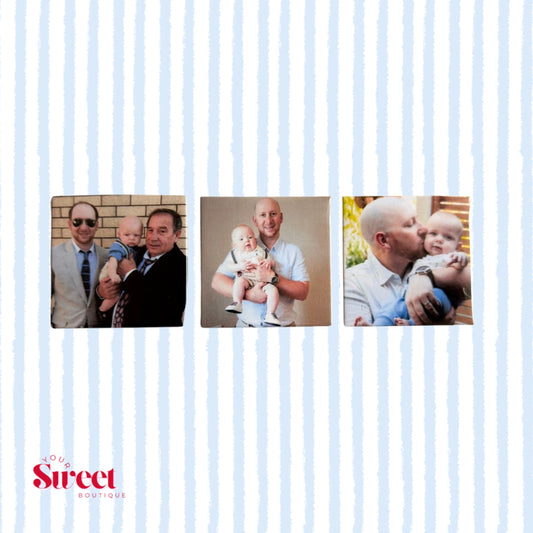 Father's Day - Your Custom Photo Magnets - Dad
