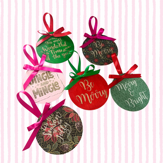 Christmas Bauble Ornaments